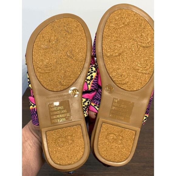 GB Girls Kids Jaxxy Strappy Flat Sandals Pink Back Zip Size 11M - Picture 7 of 7